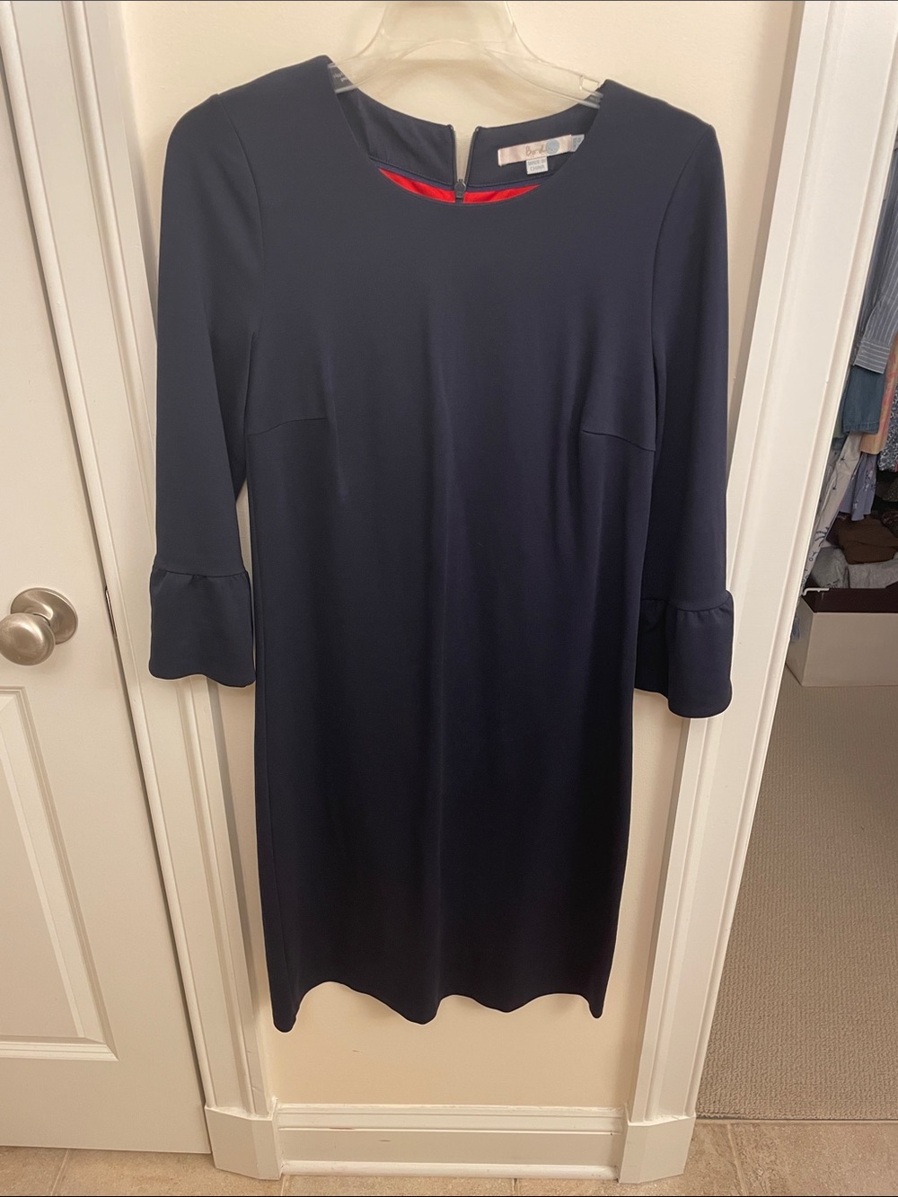 Boden Navy Midi Dress